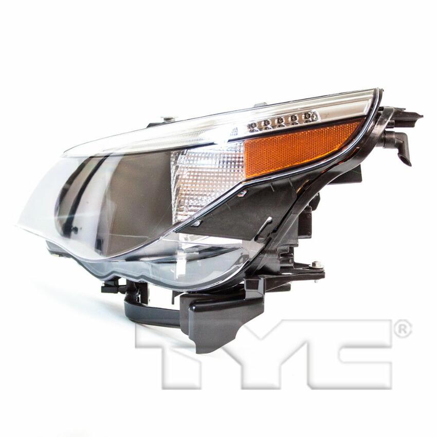 BMW Headlight Assembly - Driver Side (Halogen) (NSF) 63127166115 - TYC 209364001